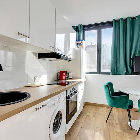 Cozy - 2p - Parc Des Buttes-chaumont Appartement Paris